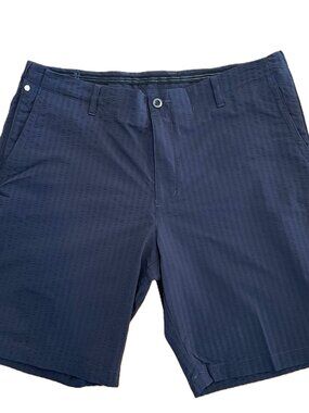 Tommy Bahama Swordfish Marlin Logo Stretch Board Shorts Men’s Size 38 Navy Blue